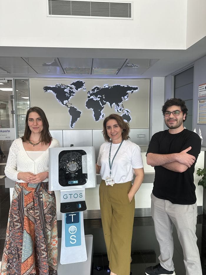Fizyoperi ekibi GTOS cihazıyla Johnson Electric'te.